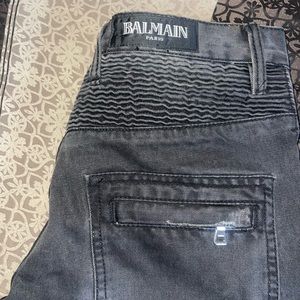 Authentic like new black Balmain Denim Jeans Size 34